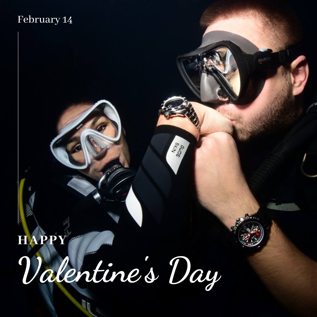 The @ChrisBenzWatch team wishes you a happy Valentine's Day! ❤️ chrisbenz.de #chrisbenz #chrisbenzwatches #sharkproof #divewatch #valentinesday