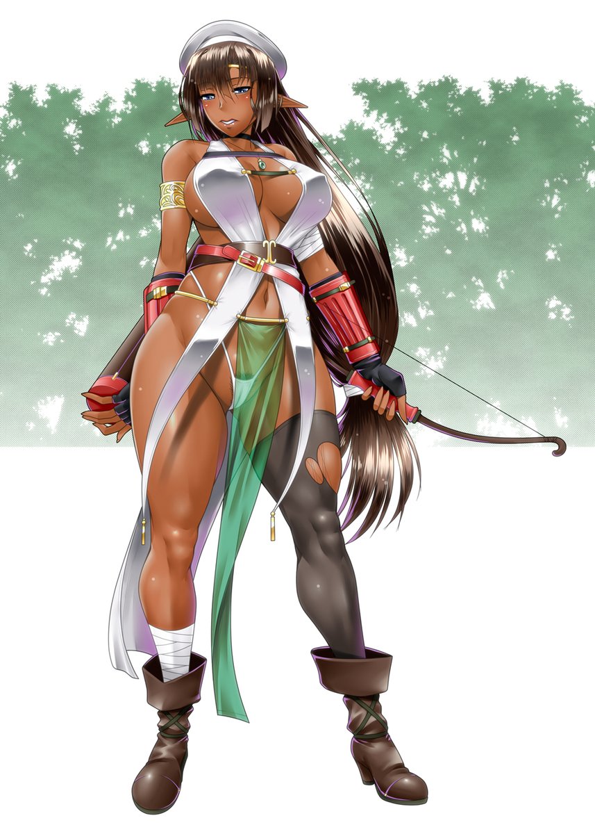 面白いタグですな( ˘ω˘)
#バレンタインだから褐色肌貼ろうぜ