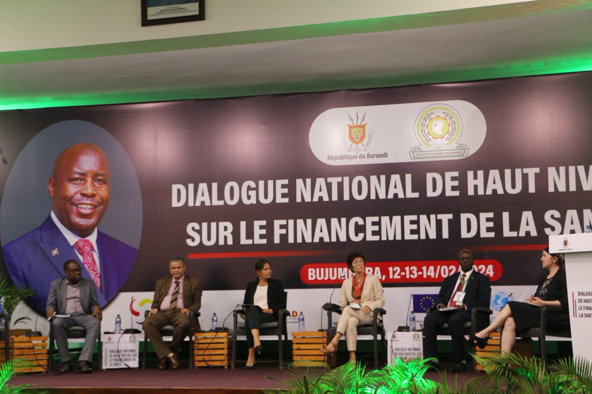 UNICEF_Burundi's tweet photo. Au cours du Dialogue National de Haut Niveau sur le Financement de la Santé, @FranceBegin2 a réitéré l’engagement de @UNICEF à accompagner le @Burundigov pour adhérer aux initiatives d’indépendance vaccinale et aux intrants nutritionnels #PourChaqueEnfant 🇧🇮 https://t.co/lw1uAaJmXz