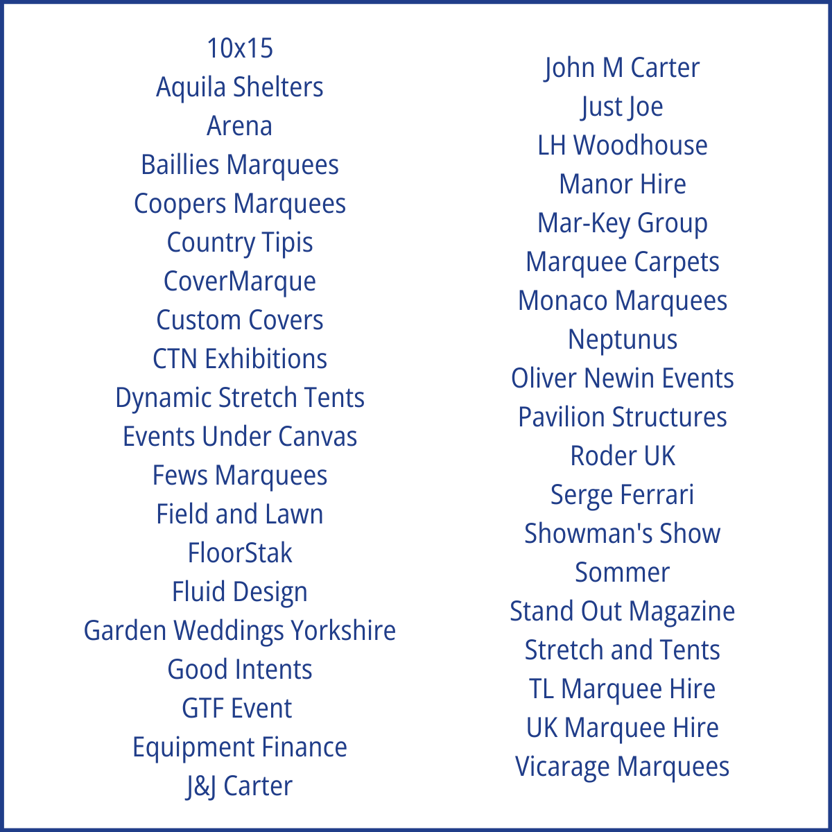 Over 60 delegates (almost 40 members) have already booked their place for this year's Members' Day.

If you're a MUTA member, and haven't already registered, you can do so for FREE here: bit.ly/3uPBfPj

#membershipmatters #eventprofs #marquees #tents