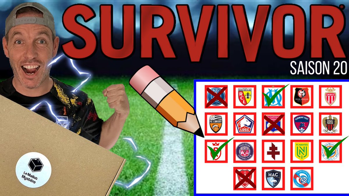 DeglingoMPG's tweet photo. Survivor Saison 20 ! Inscriptions !!!
Viens remporter @MaillotMystere !

explication ici➡ https://t.co/m3mZClcUMs

1.RT
2.Follow @DeglingoMPG 
3.Voter ➡https://t.co/kGcwpRBKzE

➡ Suivre https://t.co/v08459XMrj https://t.co/3ce57beNLD