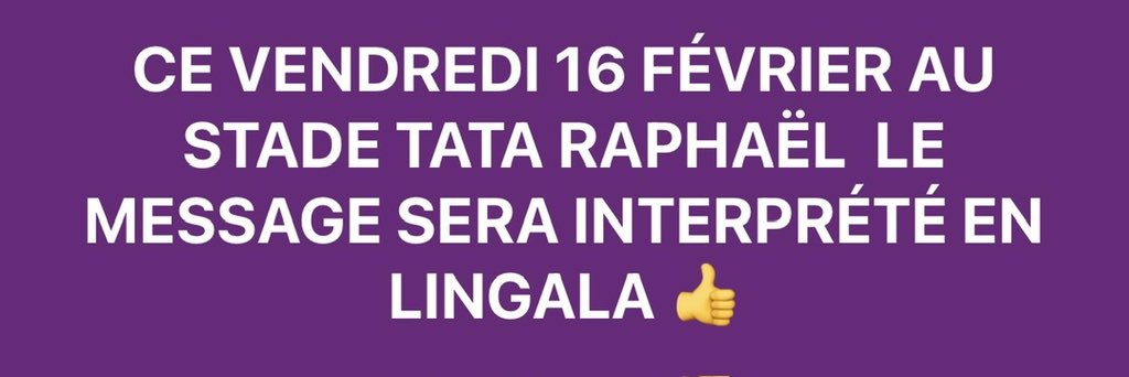 MarcelloTunasi's tweet image. #alpha40 #lingala #stadetataraphael #jésus