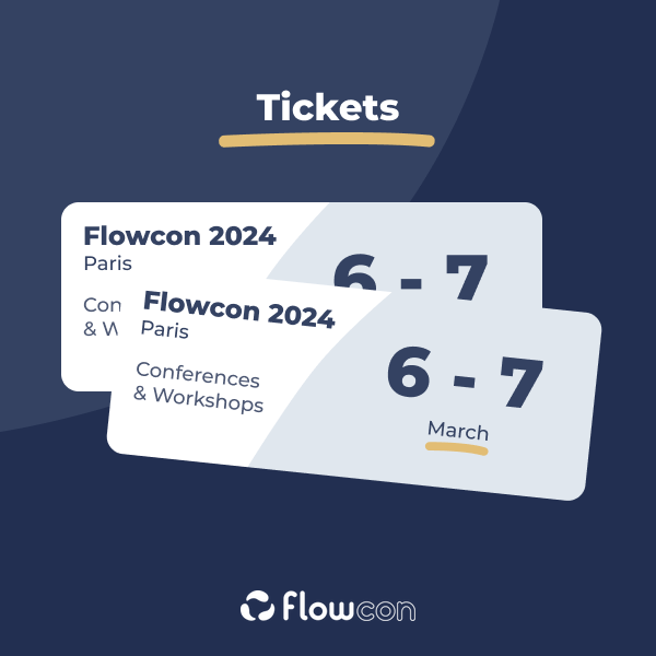 Do you already have your ticket for the conference? 🎟

🔹How to apply the principles of Flow, develop team autonomy and continuously deliver value

📅 Join the Tech &amp; Product communities on March 6 &amp; 7 for 2 days of conferences and workshops

#flow #conference #lean #agile #tech