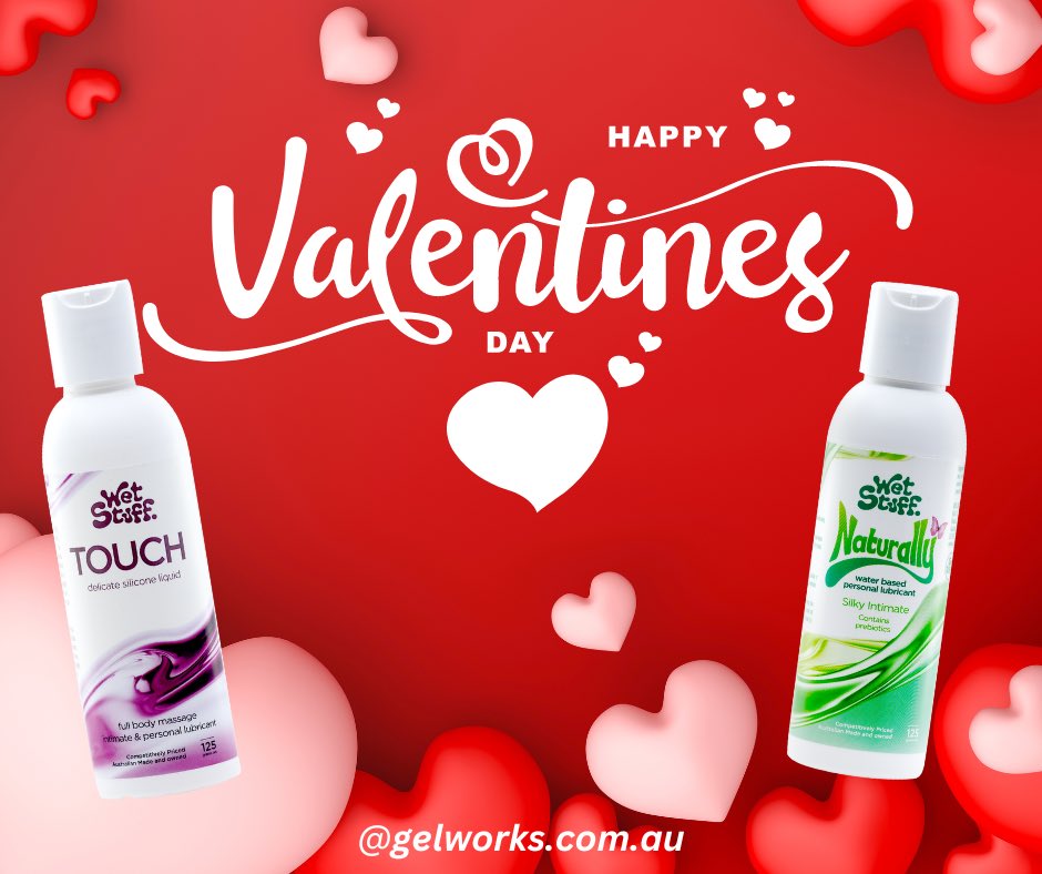 Happy Valentines Day to all the lovely couples, & singletons out there from all the team at Gelworks! 🥰💕💕

#mardigra2024 #wetstuff #gelworks #NaturallyBeautiful #touchdown #valentines2024 #valentinesdaygiftideas #ValentinesDayMagic #valentinespecial