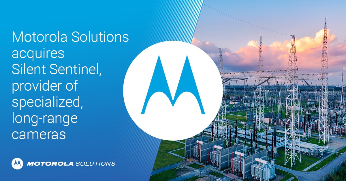 Silent Sentinel is excited to announce it has been acquired by <a href="/MotoSolutions/">Motorola Solutions</a>, a global leader in public safety and enterprise security. Read the full press release: motorolasolutions.com/newsroom/press….