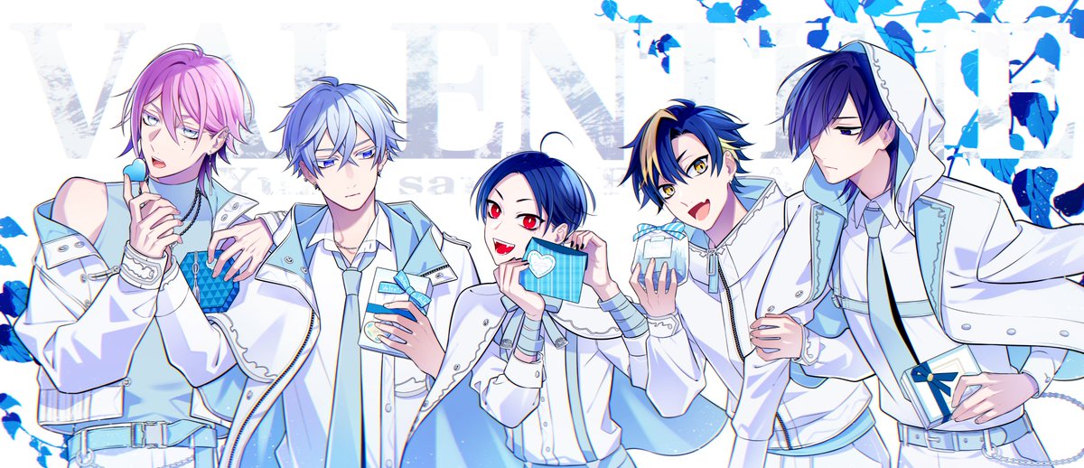 「Happy Valentineいつも応援してくださりありがとうございます ̖́-」|鴉月ルイ◆単行本発売中のイラスト