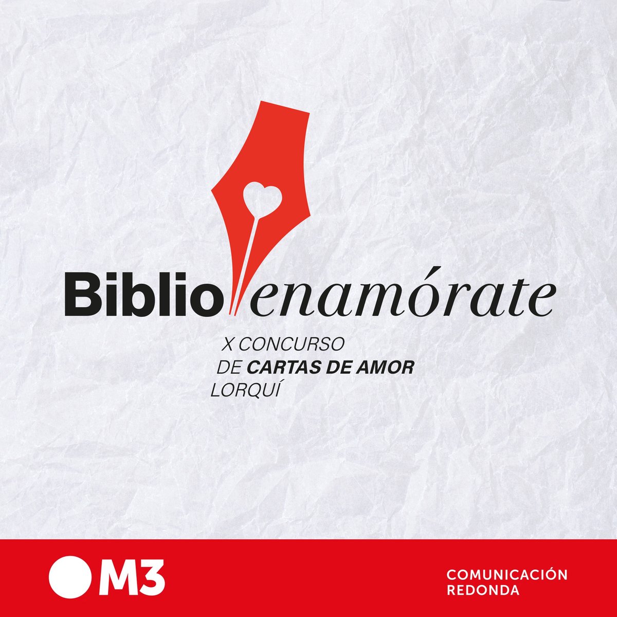 M3Publicidad's tweet photo. 🆕NEW WORK 
Os presentamos la campaña de #sanvalentin 💘  que hemos realizado para el Ayuntamiento de Lorqui.

🔴Desde M3 hemos diseño del logotipo y la identidad gráfica del  "X Congreso de cartas de amor para el Ayto. de Lorquí".
📲968 90 04 53
📩contacto@m3publicidad.es https://t.co/kcTHaSIQ54
