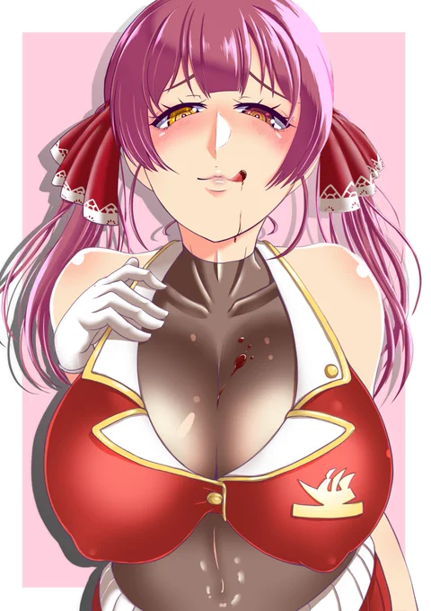 むらむら船長のチョコを食らえ!#マリンのお宝#宝鐘マリン 