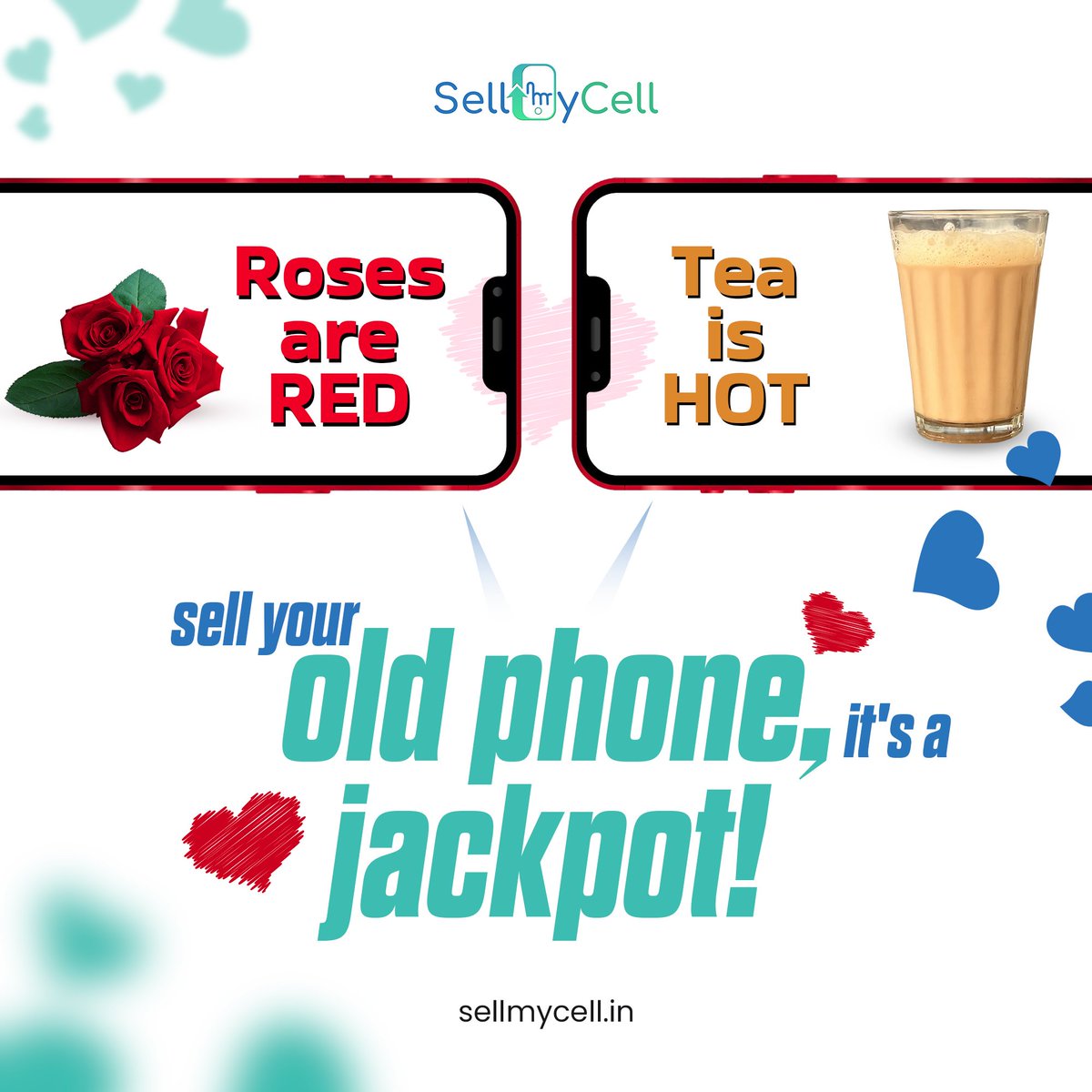 SellMyCell_IN's tweet image. 💸❤️ This Valentine&apos;s Day, let&apos;s spice up your tech life with SellMyCell. Ditch the old, embrace the new, and treat yourself to some extra love! 
#DesiValentine #SellMyCell #TechMasala #valentines #14february