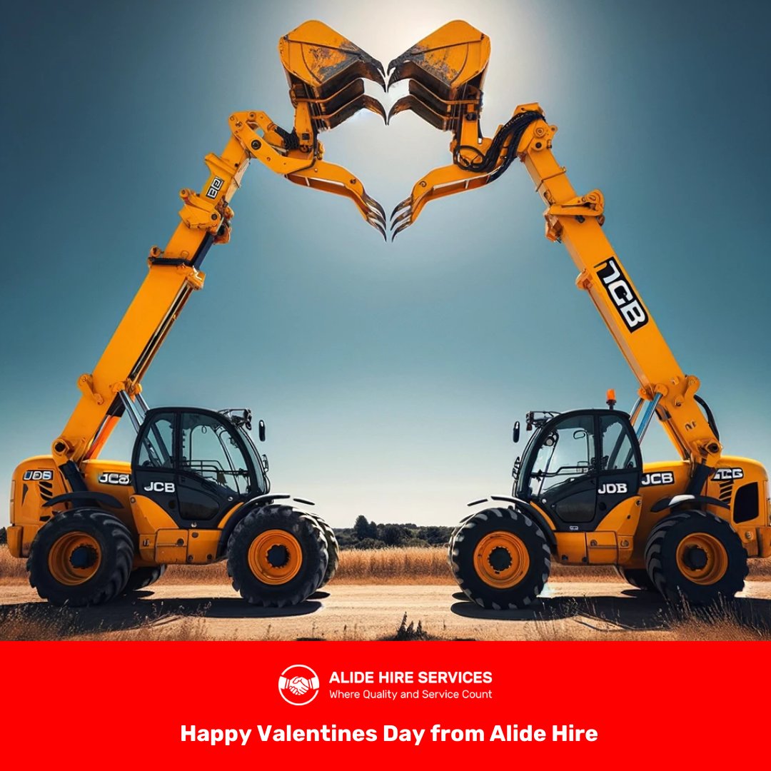 Helping all our customers fall in love with their construction projects. 🥰💖 Happy #ValentinesDay from Alide Hire Services. #valentines2024 #alidehire #bristol #bath #keynsham