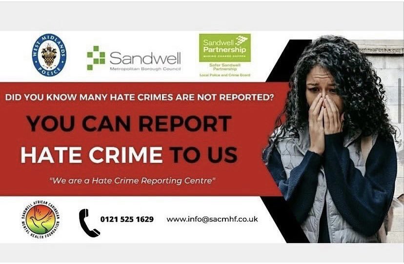KuumbaF's tweet photo. Did you know that we are a Hate Crime Reporting Centre?This means you can report #Hatecrime to us and we will help you report it. If you are experiencing or have experienced Hate Crime don’t be afraid to reach out to us &amp; report it. We are here to help ❤️
#hatecrimereporting https://t.co/JhBEljCJtl