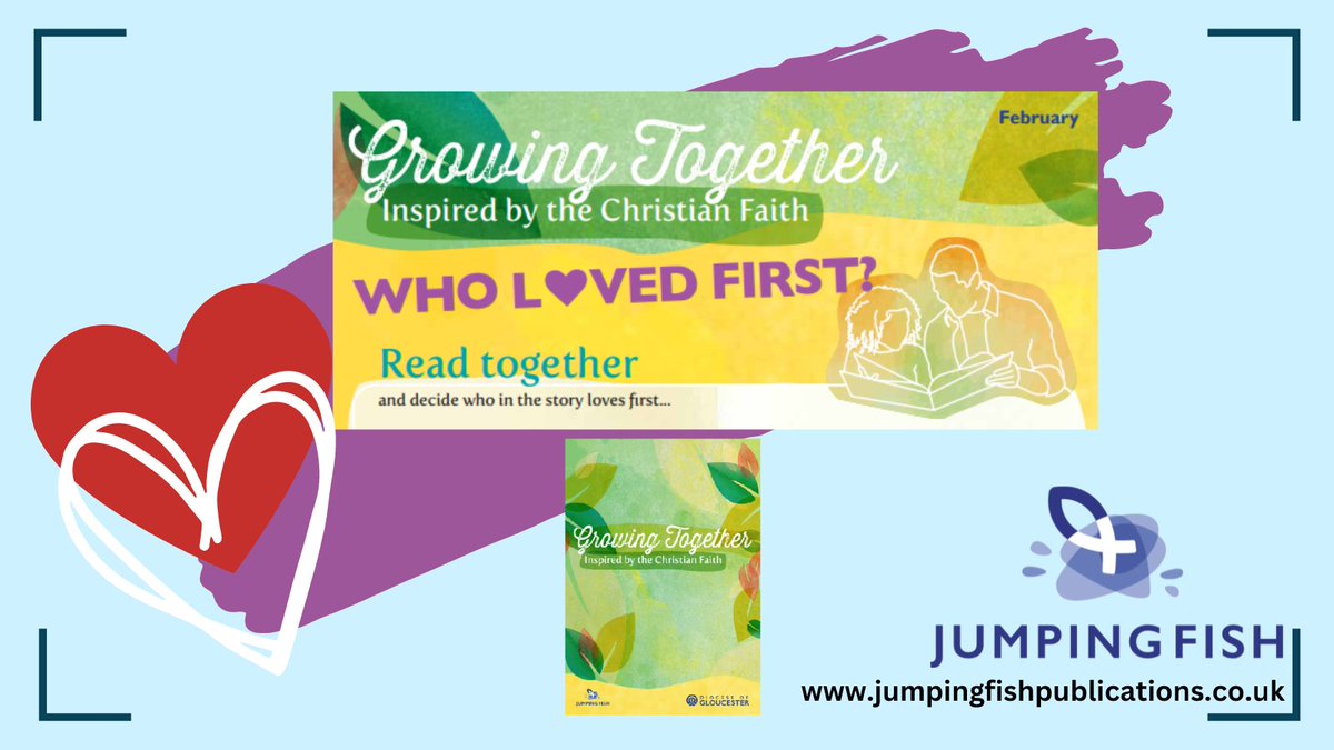 JumpingFish10's tweet image. This month, our Growing Together resource takes inspiration from a retelling of Luke 19:1-10. May this resource allow us to be reminded that God's love is everywhere. 
jumpingfishpublications.co.uk/product/growin…
@GlosDioc @glosdiocschools @BishGloucester @bptewkesbury