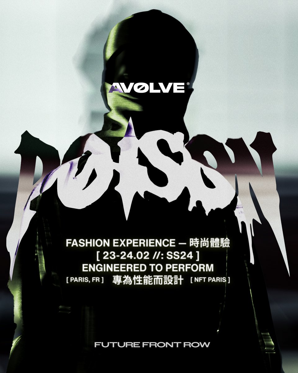 av0lve's tweet image. Are you ready to take this POISON?