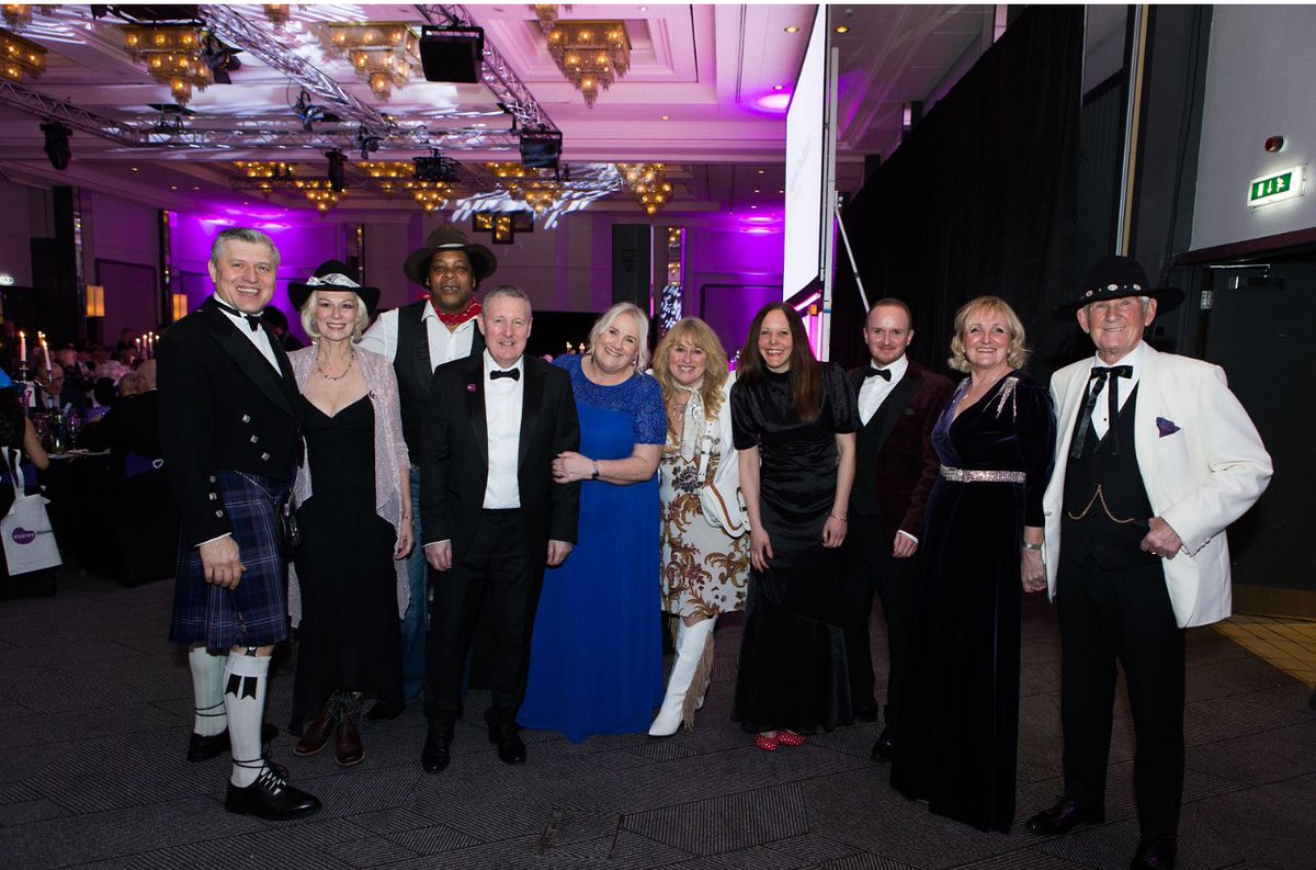 MrSebDaniel's tweet photo. #purpleball Glasgow was on fire 🔥 in aid of @Kidney_Research 
Boy did we raise some funds and had a good time too. The theme was #rhinestonerodeo and #ShaniaTwain was exceptional. #PB10 #loveyourkidneys https://t.co/Tq7G62myUo