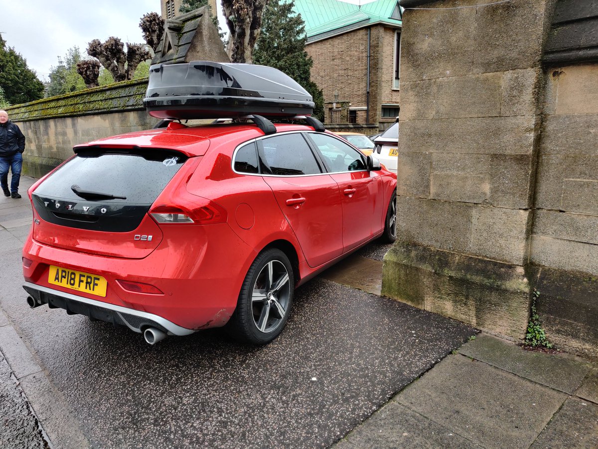 Wonderfully Christian parking at Norwich Catholic Cathedral <a href="/CarFreeNorwich/">Car-Free Norwich</a> <a href="/NorwichCQ/">CathedralQuarter</a>