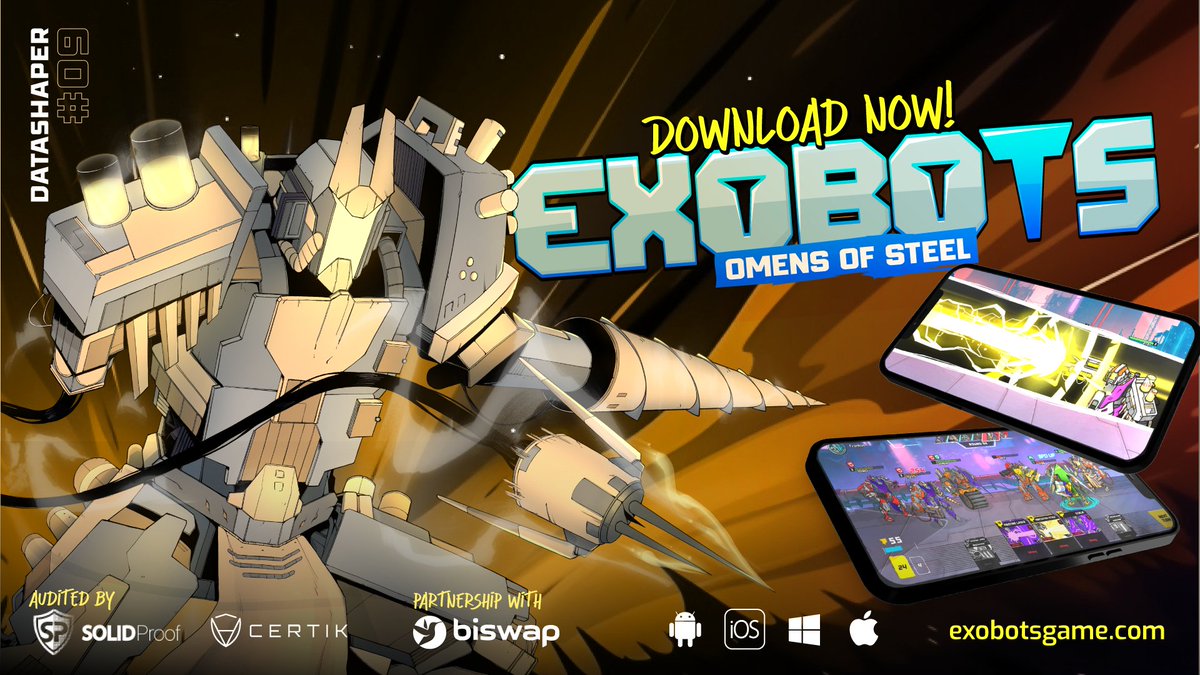 Embrace the Exonite challenge with your #Exobots, engage in 4 unique game modes, and savor an epic battle 🔥 Play our game 🤖 PlayStore (Android): bit.ly/3Ziaheg AppStore (iOS/macOS): bit.ly/45TD37g Windows: bit.ly/45KTSkV