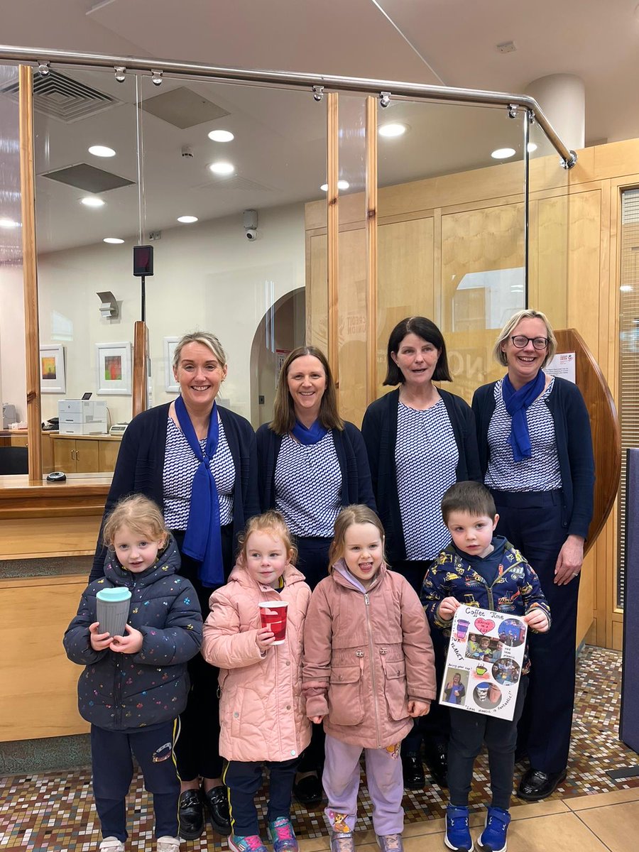 We had visitors yesterday from Bright Sparks Childcare Centre to encourage everybody in the town to use a reusable cup in order to protect the environment! 💚

Well done everyone! 👏