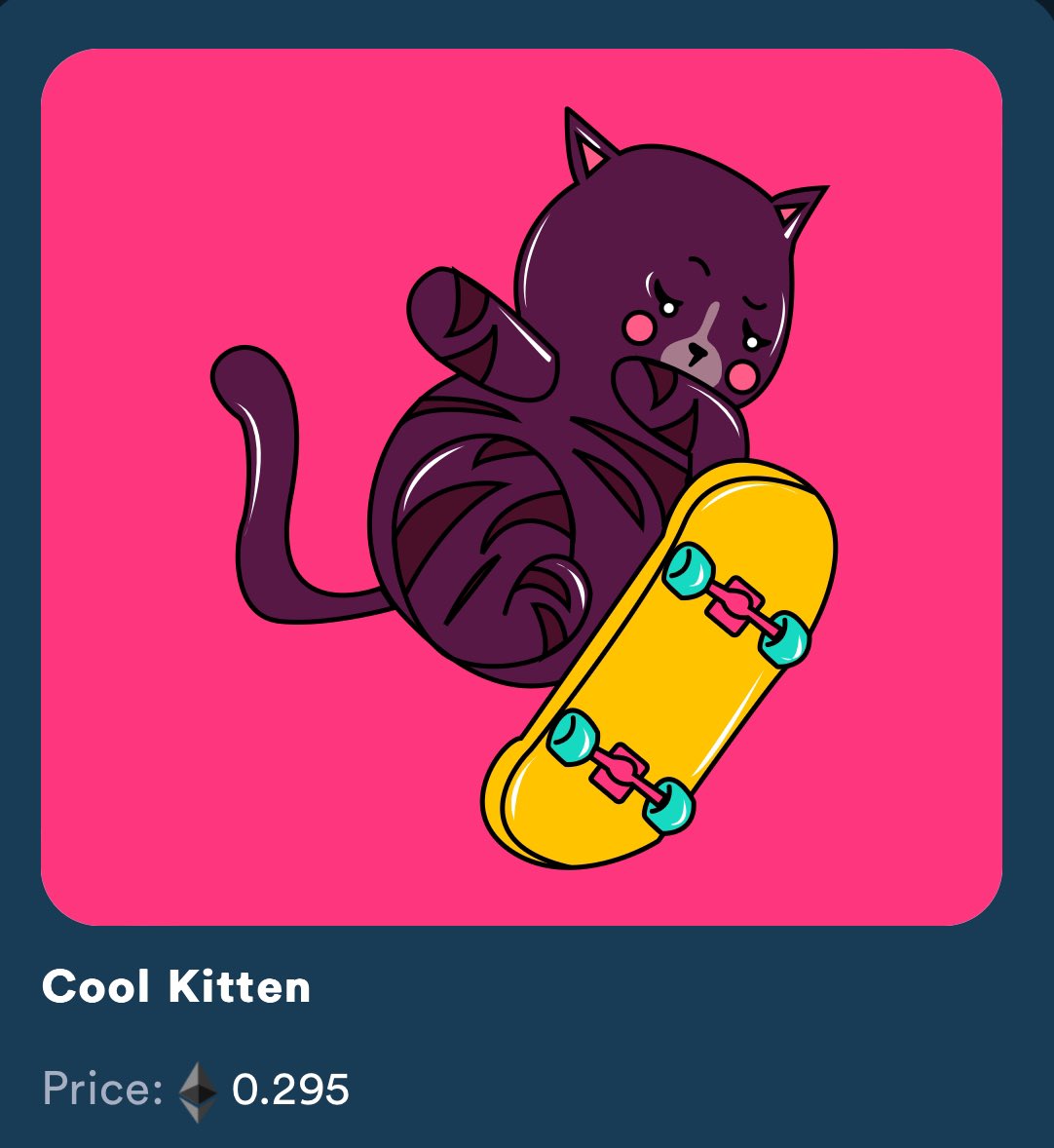 crypto_iblog's tweet photo. Discover the world of Rebellious Kitten Art! 🎨🐱 Explore unique feline-inspired NFTs that will captivate your heart:https://t.co/HvsGVmT6gK 🌌

#nft #cryptoart #digitalart #nfts #nftartist #metaverse #artcollectors #nftcommunity #kittens #RebelliousKitten #CryptoInsights https://t.co/Rfi6Ca6FNL