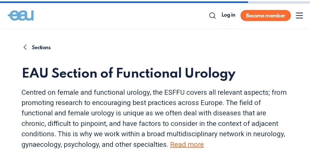 Proud and honoured to have been elected Chairman of the @Uroweb Section of Functional Urology (#ESFU). Thanks to the esteemed Colleagues! Thanks prof. Francisco #Cruz and @urohash! @_SIUD @SIU_Italia @icsoffice @sinug_org @Neuro_Urology @SIFUD_PP @sufuorg @tufantarcan