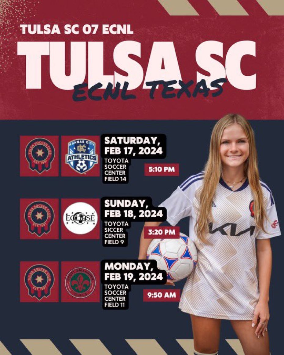 Super excited to get tested by some really good teams this weekend.