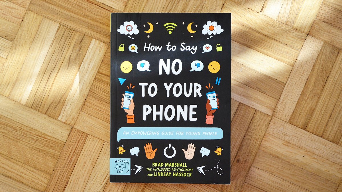 Is your child obsessed with screen time? How To Say No To Your Phone by <a href="/unpluggedpsych/">unpluggedpsychologist</a> and Lindsay Hassock is our brand new empowering guide to help children create a relationship with their phone on their terms 📵