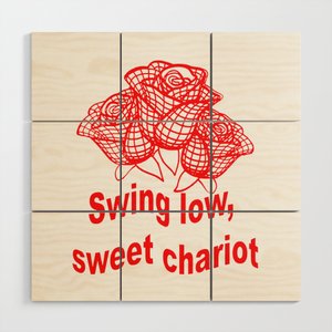Swing Low Sweet Chariot Rugby Quote With Red Roses #WineChiller #taiche #Society6 #rugby #englishrugby #rugbyunion #welshrugby #rugbygram #scottishrugby #irishrugby #englandrugby #premiershiprugby #sixnations #superrugby society6.com/product/swing-…