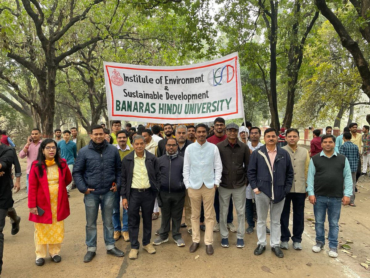 Tirthankar_IESD's tweet photo. Celebration of BHU Foundation day https://t.co/cWAyGTrtva