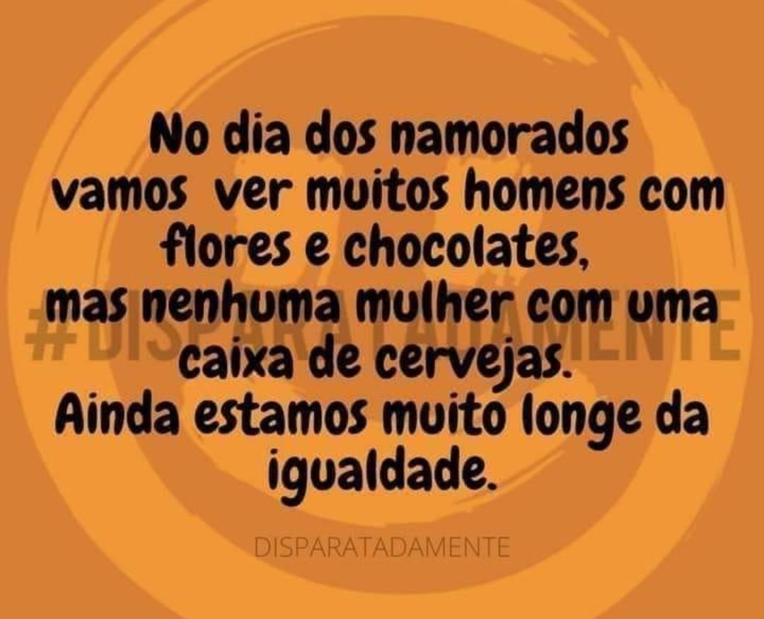 Ah e tal a igualdade de género 😏😏😏