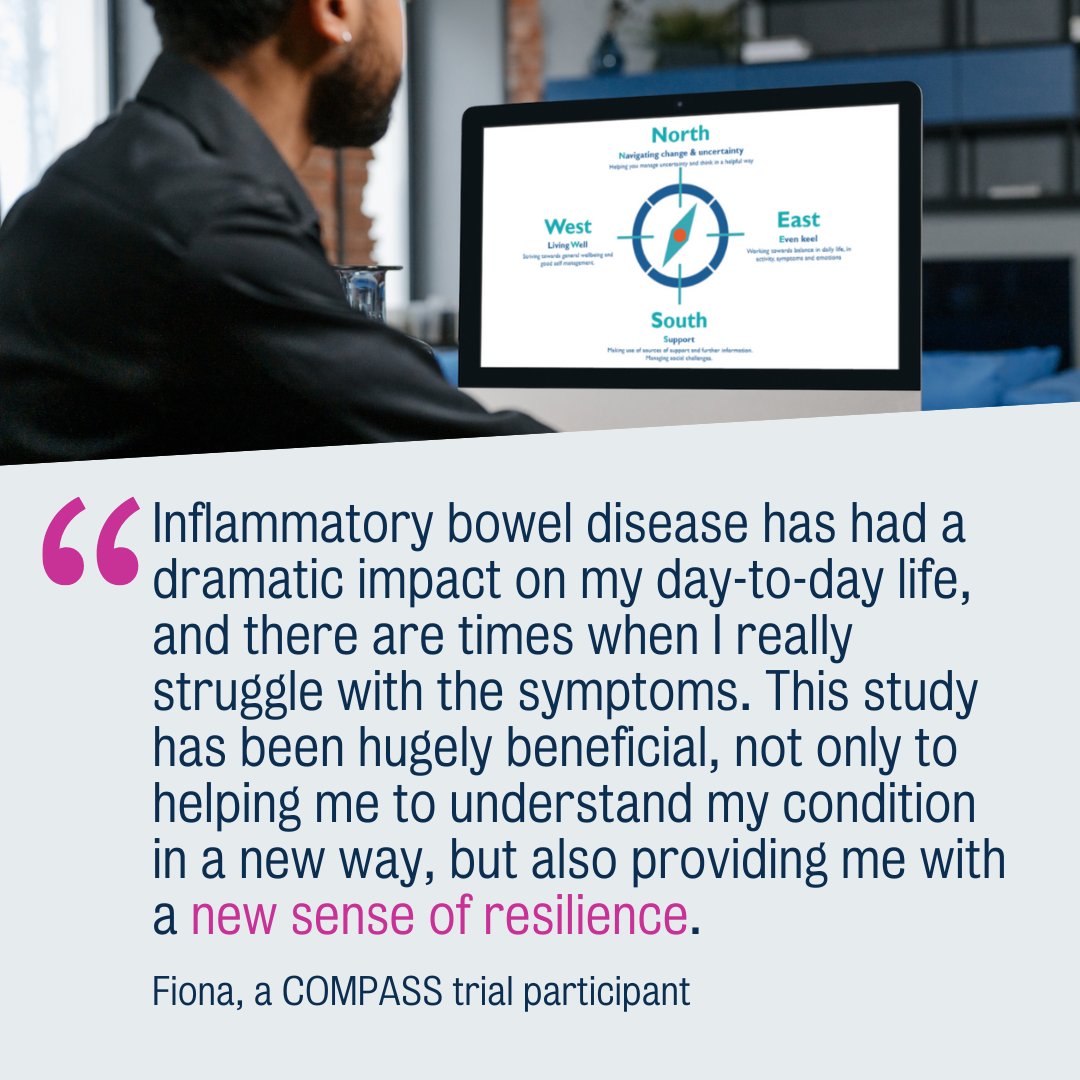 New research has found that a therapist-guided digital programme called COMPASS can reduce #anxiety and #depression for people living with long-term physical health conditions.

🔗Find out more➡️kcl.ac.uk/news/new-digit…

#ChronicIllness #MentalHealth