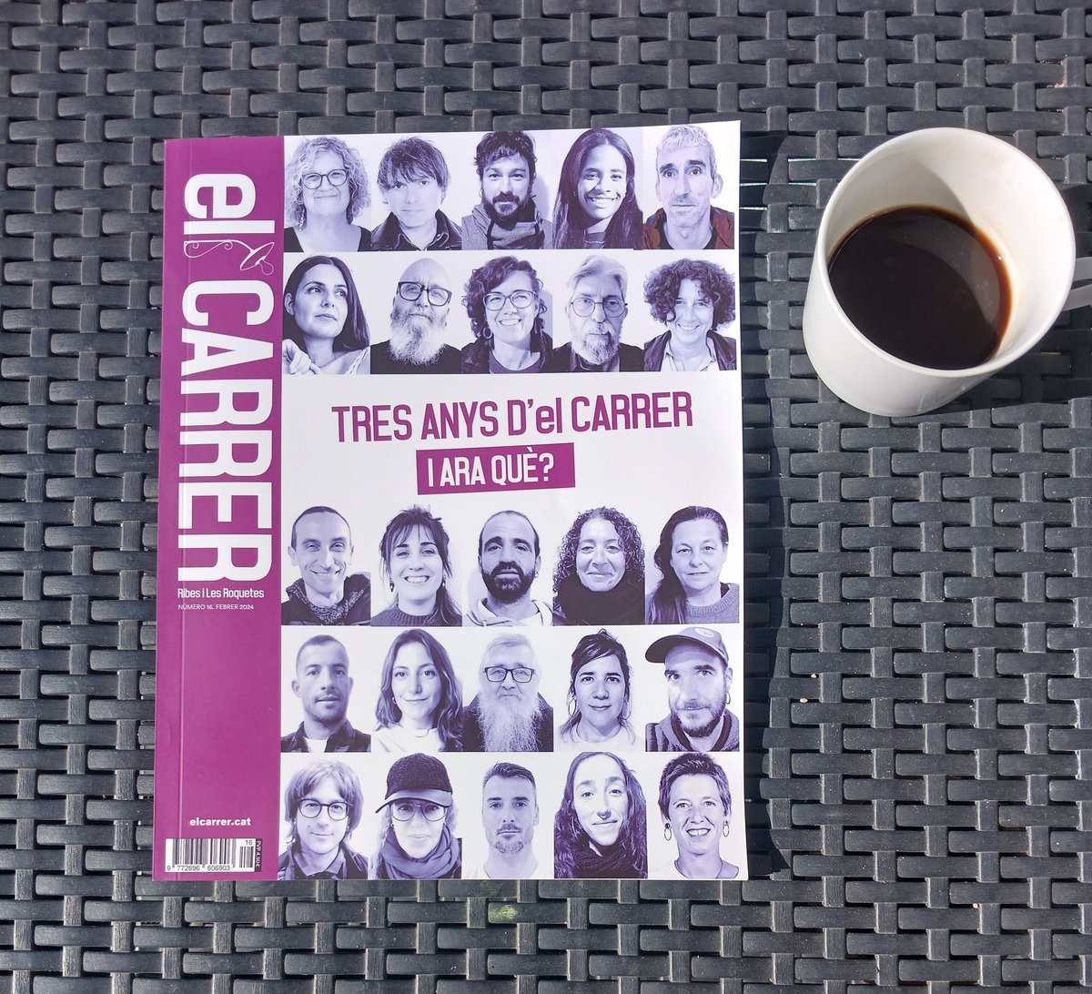carrer_i's tweet photo. Bones! La revista número 16 ja és una realitat i disponible  als llocs habituals

Una edició molt especial que reconeix el treball de totes les col•laboradores que durant aquests tres anys heu fet i feu possible aquest projecte informatiu comunitari i transformador
#somelcarrer https://t.co/nB46TraoGB