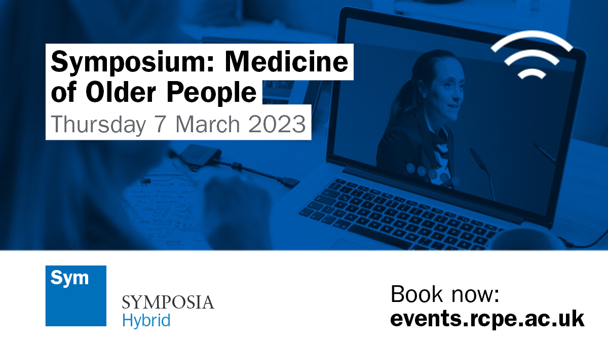 At our Symposium: Medicine of Older People talks include:

➡️How I approach iron deficiency anaemia in the older adult in 2024

➡️What's new in heart failure and how do I treat an older person with heart failure in 2024?

More info: events.rcpe.ac.uk/symposium-medi… #rcpeOlderMed24