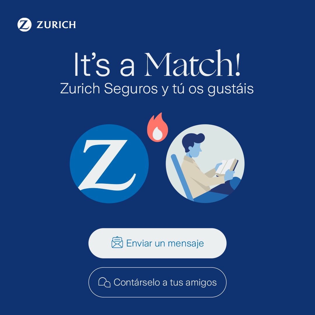 CuencaZurich's tweet photo. 😉 En Zurich Cuenca queremos estar a tu lado para garantizar tu seguridad y la de los tuyos.

¿Te gustaría saber si tus necesidades e intereses encajan en todo lo que te podemos ofrecer? ¡Contáctanos para ver si somos compatibles! 💘👇 https://t.co/wcFwI18jw5 https://t.co/trJ3cOzFIz