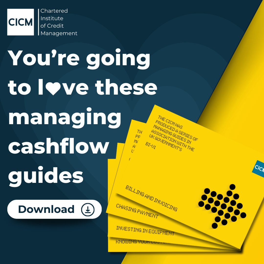 Love is in the air, and we know you'll love, our rebranded Managing Cashflow Guides! They're packed with practical advice, top tips, and real-world examples that are essential to your credit management toolkit. Download here: bit.ly/472UPF2 #CICM #CreditManagement