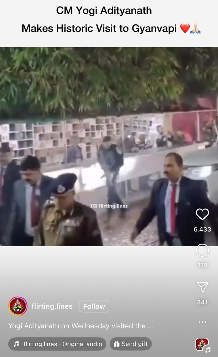 Usual Hindutva campaigner social media pages : how do they trap pervert, desperate, wicked h!ndus and then turn them into a Bhakt…

One post shows a minor boy involved in obscene dance in a gathering

Another post shows Yogi ji visiting Gyanvyapi mosque. 🤡

Alternative posts