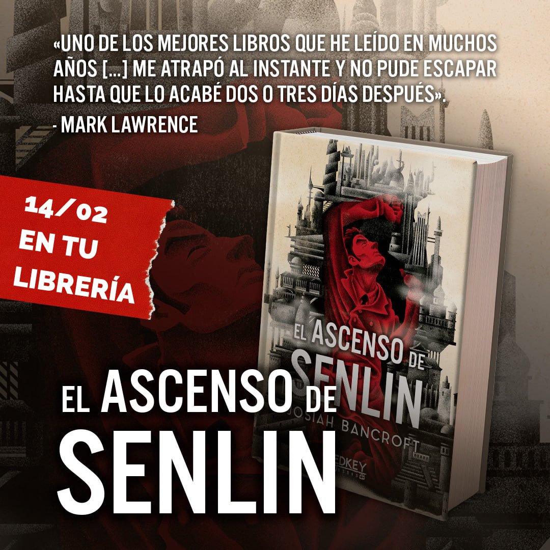 ¿Perder a tu pareja? Una experiencia que es mejor dejarle a Thomas Senlin en su increíble ascenso por la Torre de Babel.

«El ascenso de Senlin», de ya disponible en librerías.

#regalalibros #14deFebrero