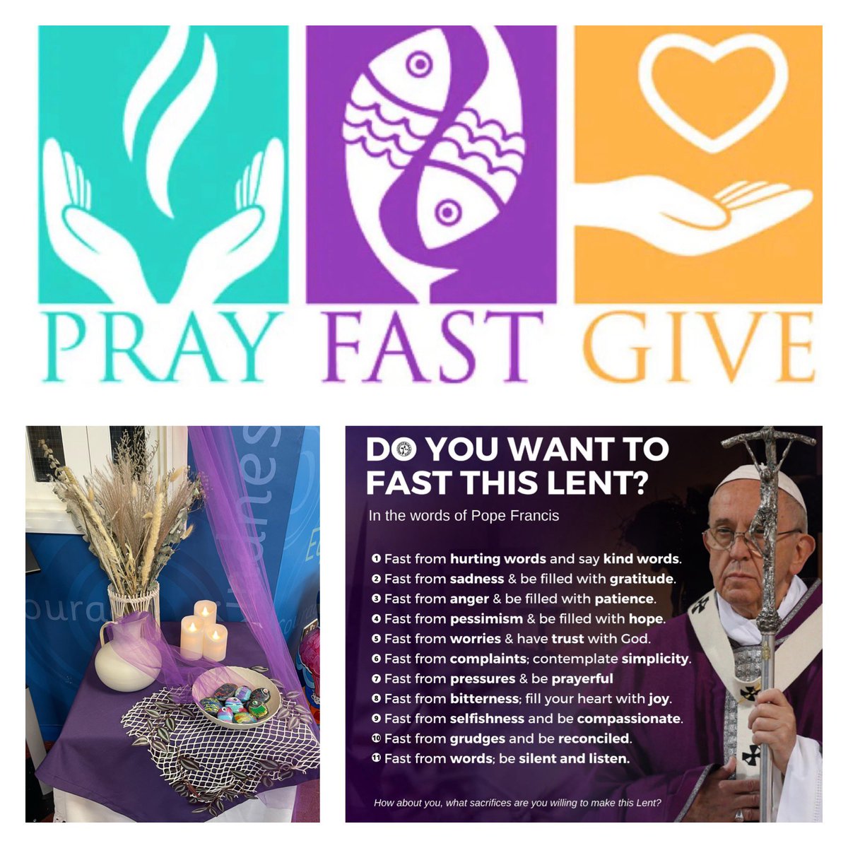 The season of Lent has begun. Let’s make it a joyful time of preparation by praying, fasting and giving so that we all become closer to God 🙏🏼🐟💜 #AshWednesday2024 <a href="/ALPSITnews/">ALPSIT</a> 
Trusting in God - we love, believe and achieve…together
