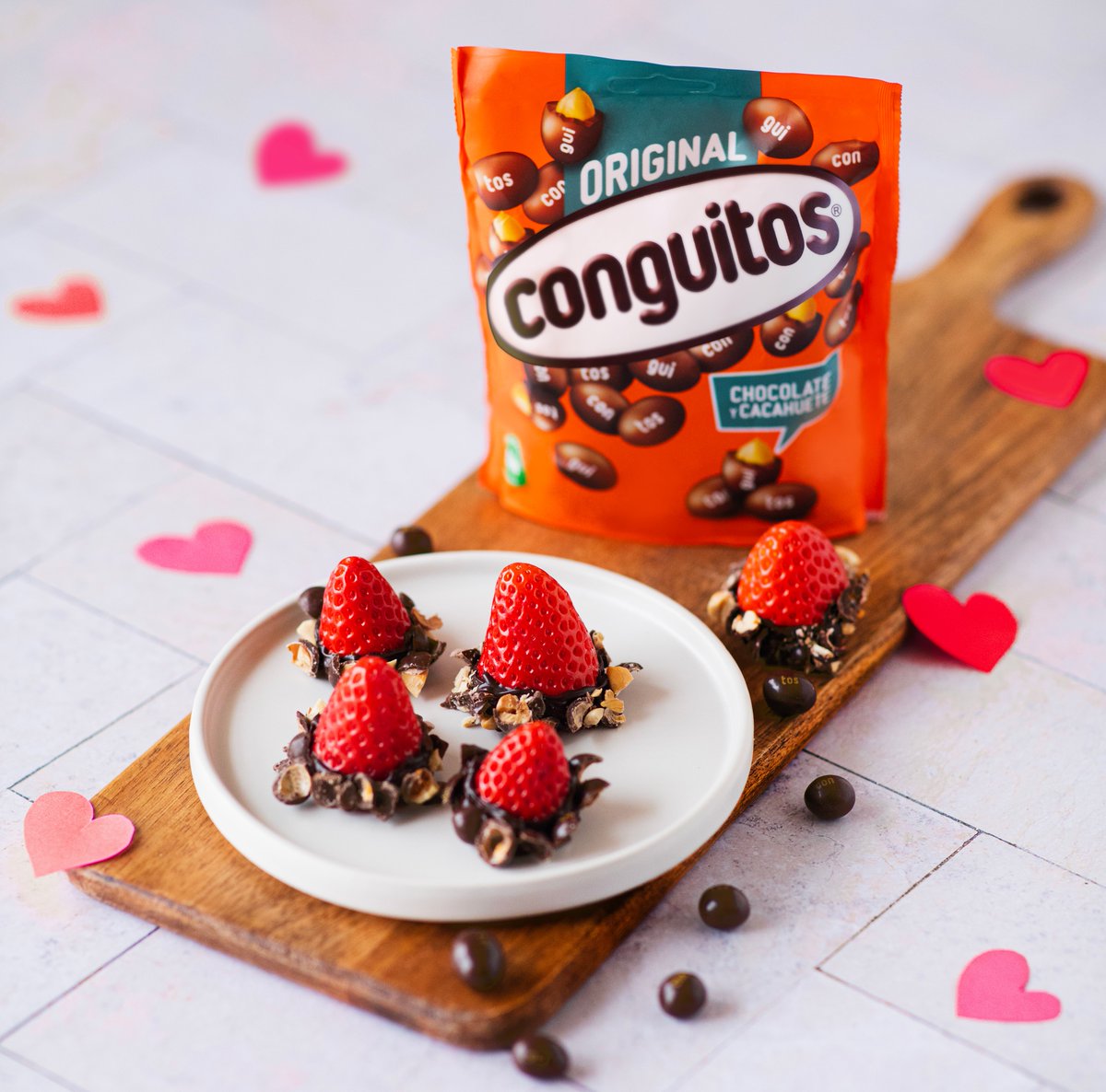 ¡Feliz San Valentin grupo! #MejorConConguitos 🧡