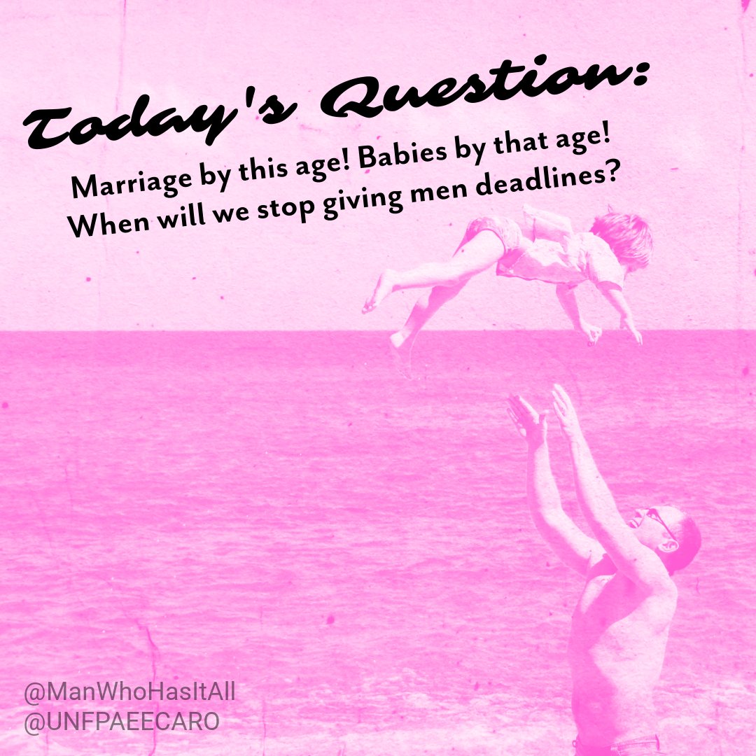 unfpaeecaro's tweet photo. Odd question?
Women get questions like this all the time.
Proud to partner with @manwhohasitall on #ValentinesDay to call out biases & double standards!
#ParodyAlert #QuestionEverything #GenderEquality https://t.co/rRYgWJrGr3