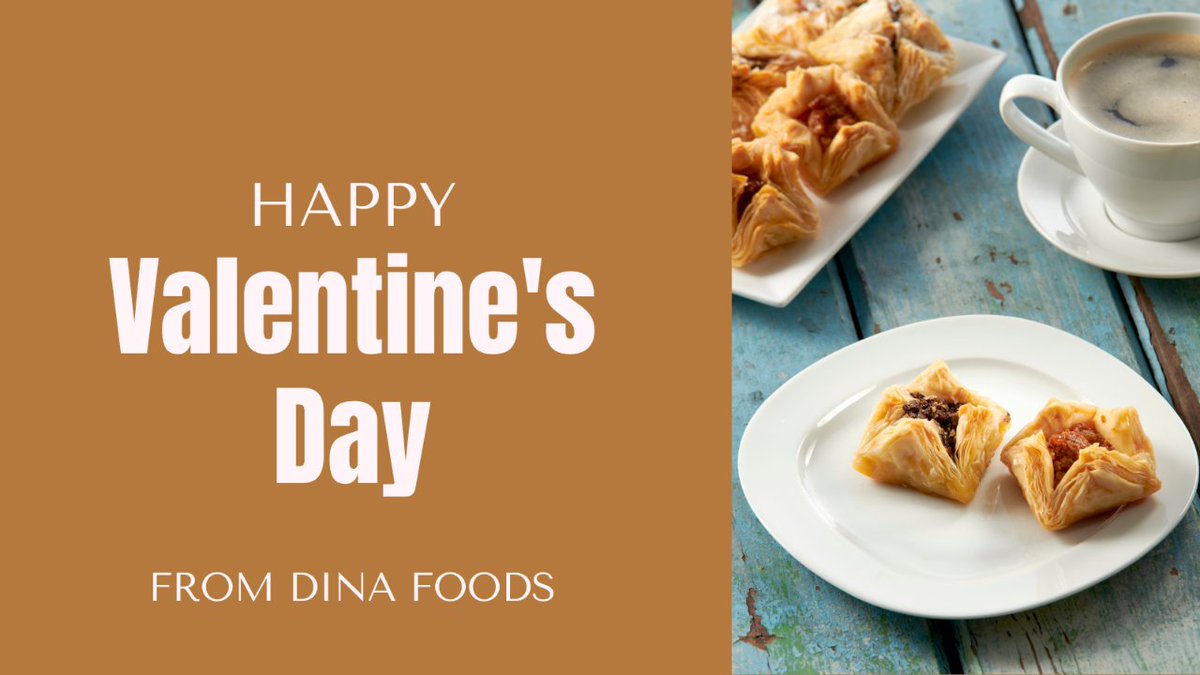 dinafoods's tweet photo. "Happy Valentine's Day to all our amazing followers and customers! Your love and support mean the world to us. ❤️🌹 Wishing you a day filled with joy and sweet moments. #ValentinesDay #DinaFoods #Dinalicious https://t.co/PFJTYW2twW