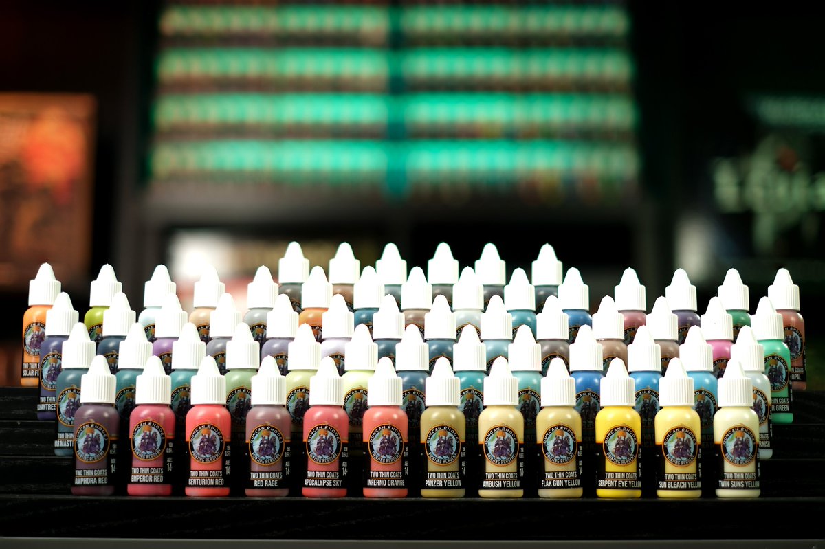 Hey everybody, It has been a while since I have been here! I hope your brushes have been pointed and your paints thinned! We have been busy adding more paints to the Two Thin Coats paint range! Behold.....Wave 3!  #twothincoats #duncanrhodes #drpa #2thincoats