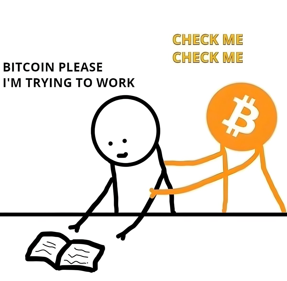 #Bitcoin 51.600$ I can't work like this. 🥹