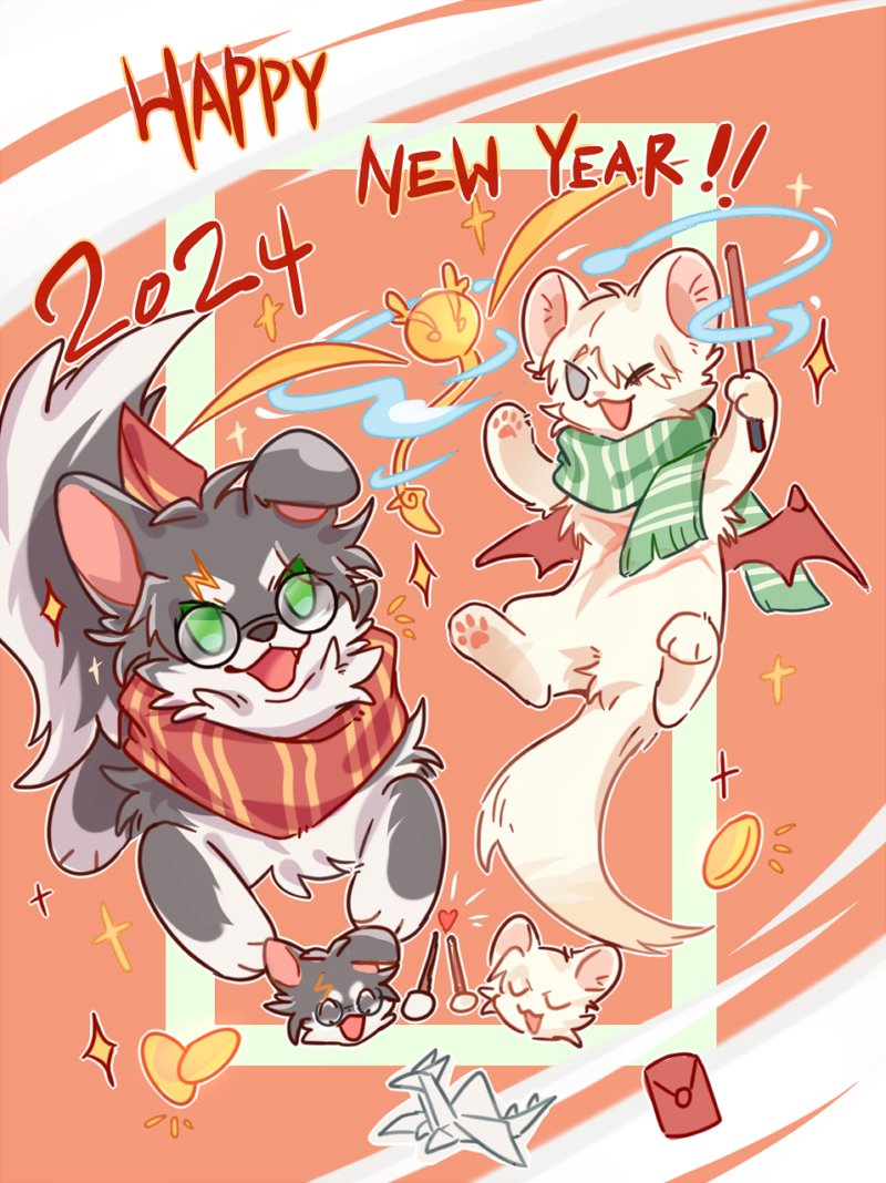 Happy New Year!
#drarry #ハリドラ #HarryPotter #DracoMalfoy