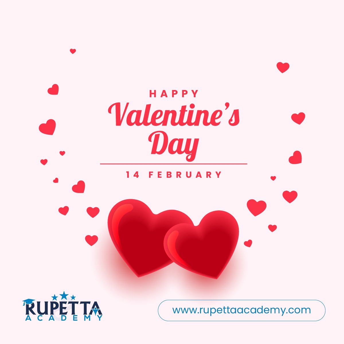 RupettaAcademy's tweet photo. 💌💖 Happy Valentine's Day from the Rupetta Academy family!

Wishing you a day filled with love and laughter 💕🎈Let's spread love not hate. Send a hug 🤗 emoticon to at least 10 people and #spreadlove.

#rupettaacademy #rupettaacademykids #HappyValentinesDay https://t.co/nJzUQAkeI1