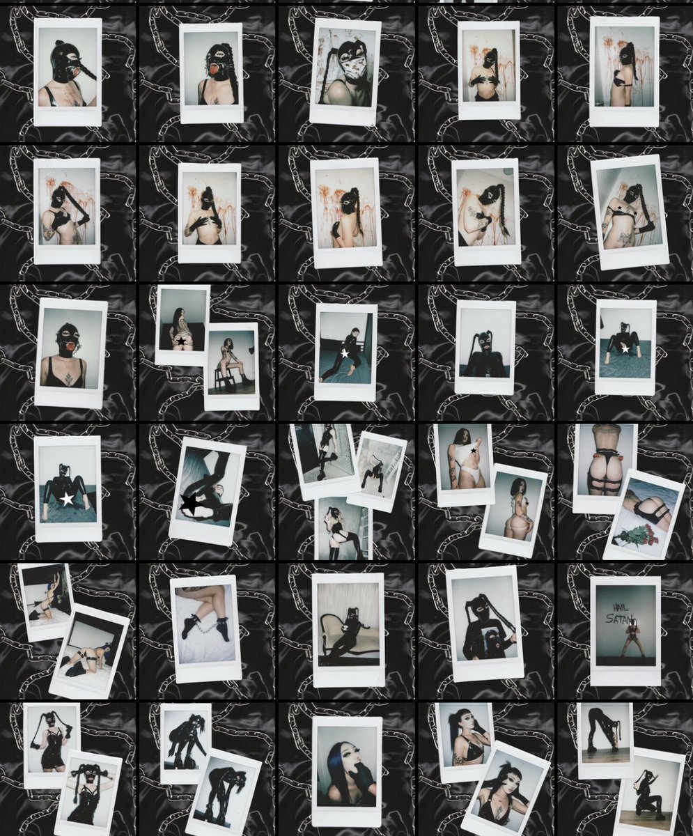 shinygoth666's tweet photo. I’ve been pretty MIA lately, got many personal things going on &amp; have for what seems like forever. 

I decided to leave my job as I need to focus more on said personal things so I’ve uploaded some Polaroids to my site. 

Pls support me if you enjoy my content 🖤🥀 https://t.co/ubKDooFzgc