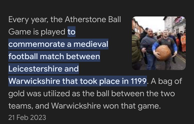 I hate the bitch more than the next guy but this is footage from an old English tradition dating back all the way to 1199. 

It’s called the “Atherstone Ball Game”

Please do your research before ironically being a bigot yourself for the whole world to see.