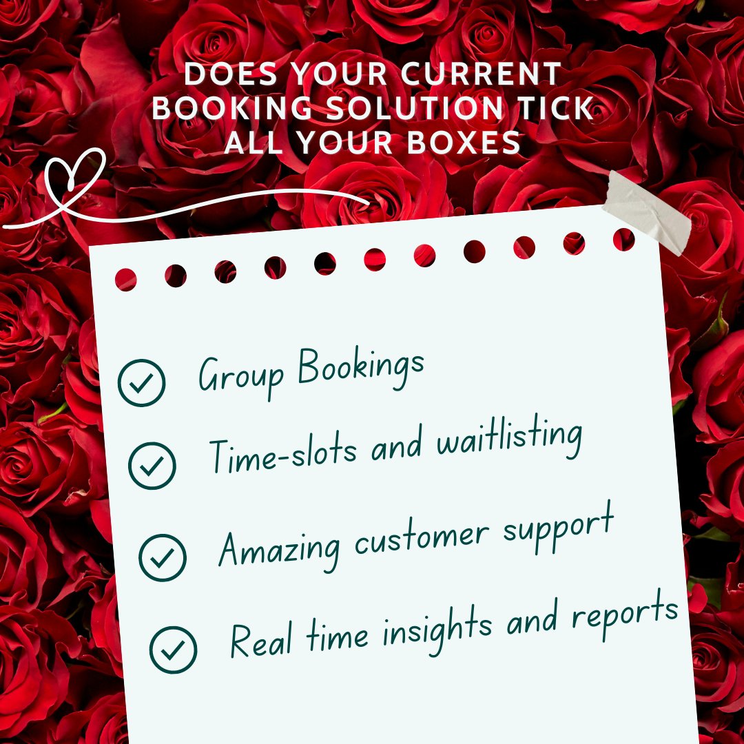 🎟️💕 Is your booking system ticking all the boxes for a long, happy partnership and increased revenue? Your ticketing system should cover it all! Don't settle for less, upgrade to the best. Download our checklist: eu1.hubs.ly/H07xDW80 #Beyonk #Ticketing #BookingSolution
