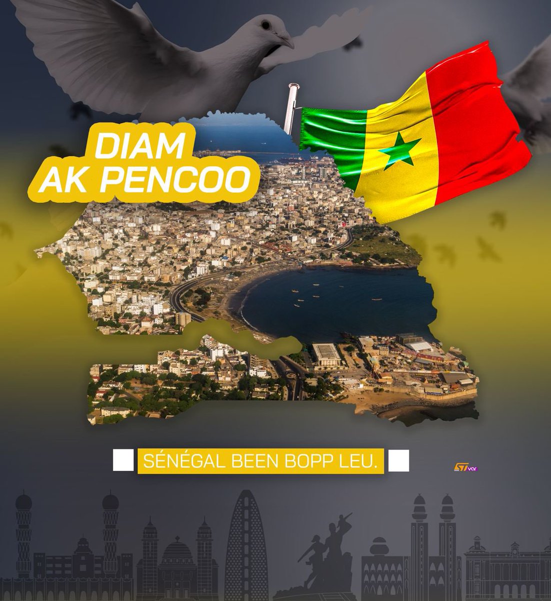 Saint de temps de carême à toute la communauté chrétienne 🕊️🙏🏻🇸🇳 #Senegal #OuiAuDialogueNational #OuiAuReport