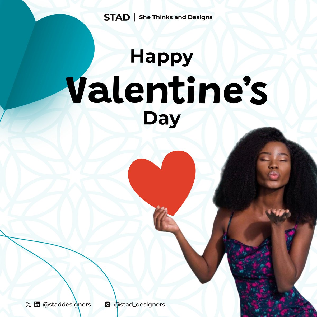 Happy Valentine's Day

Take a moment to cherish the special people in your life and spread kindness wherever you go. 

Wishing you a day filled with joy, laughter, and lots of chocolate! 

#ValentinesDay #SpreadLove #STAD #shethinksanddesign #Happyvalentine