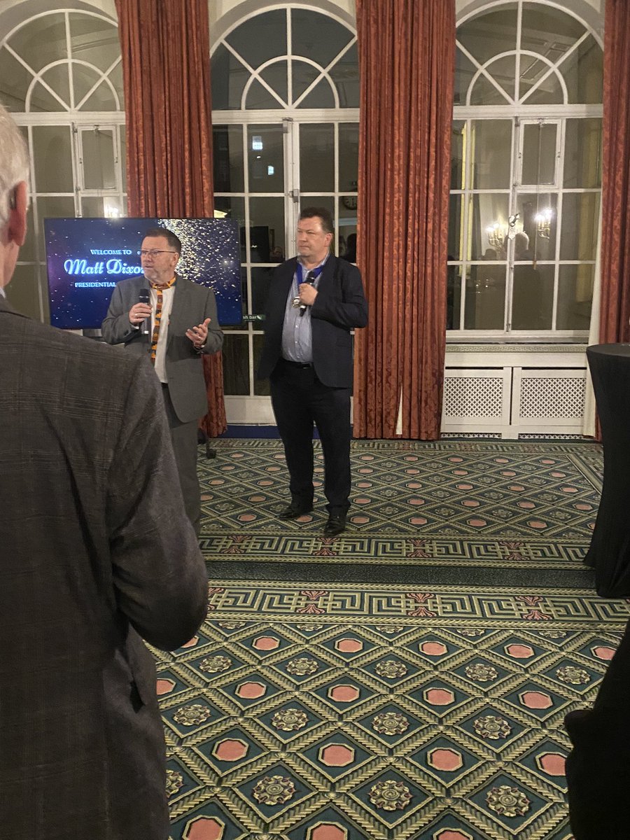 Delighted to have attended @TheCIPA reception yesterday in celebration of their new President, @mattdixonpatent - congratulations! Thank you for having us.