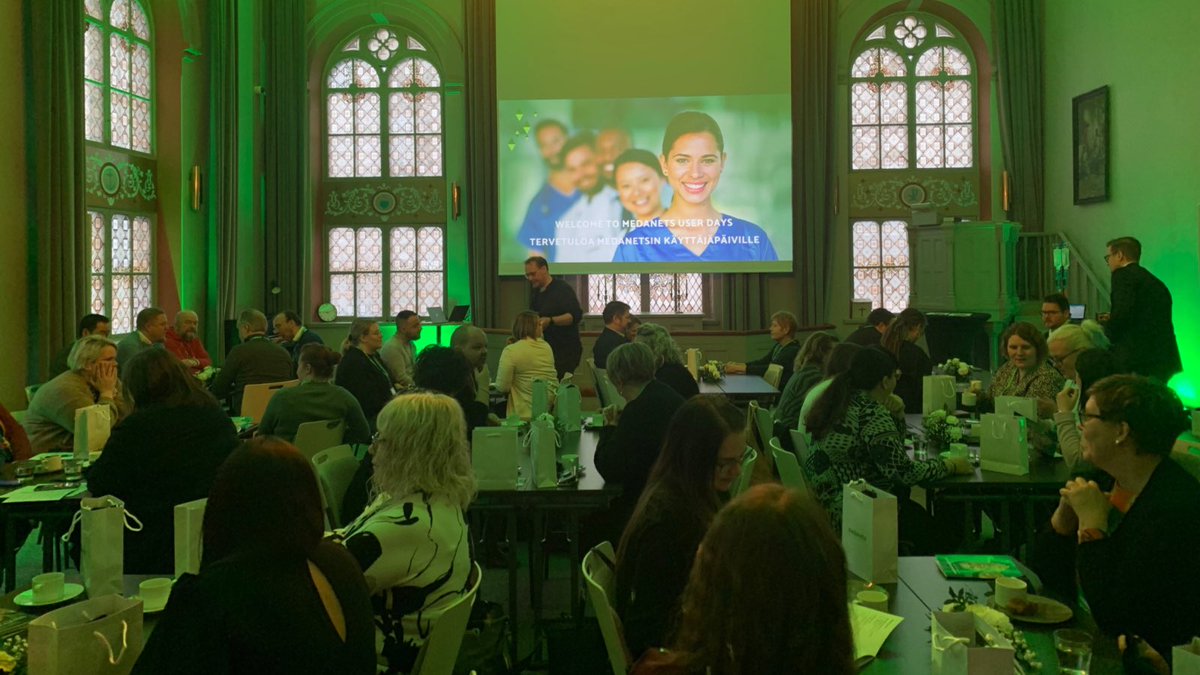Medanets's tweet photo. The #MedanetsUserDays are on! We are so happy that more than 60 participants from three different countries could make it here and look forward to two days of networking and sharing experiences. π https://t.co/RIIAjHSUKT